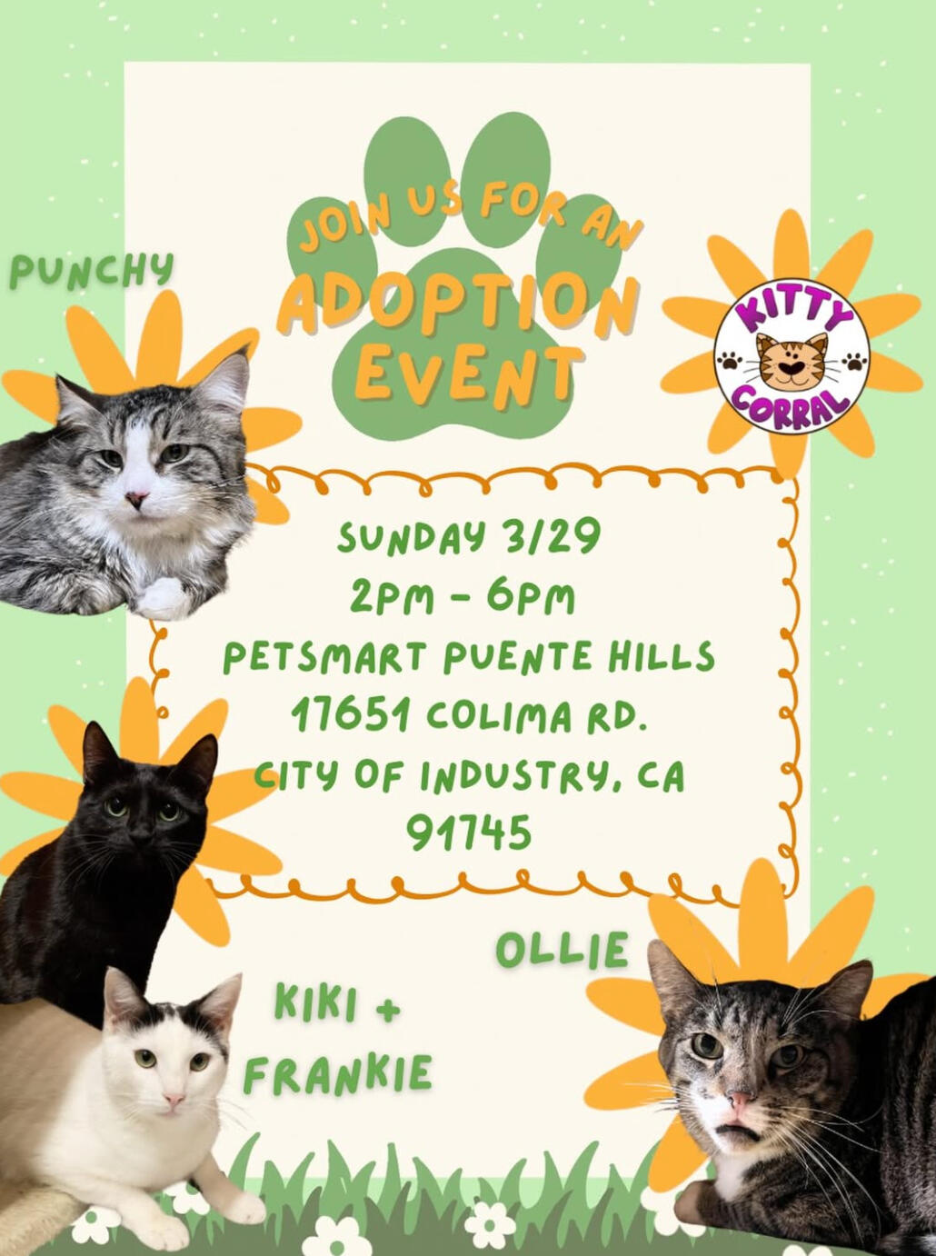 Adoption Event 3/29/26